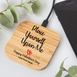 Personalised Valentine's Wireless Charger