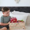 Personalised Wooden Crate With Optional Bottle Opener