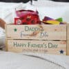 Personalised Wooden Crate With Optional Bottle Opener