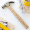 Personalised Engraved Scripted Hammer