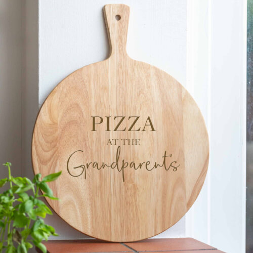 Personalised Wooden Family Pizza Board