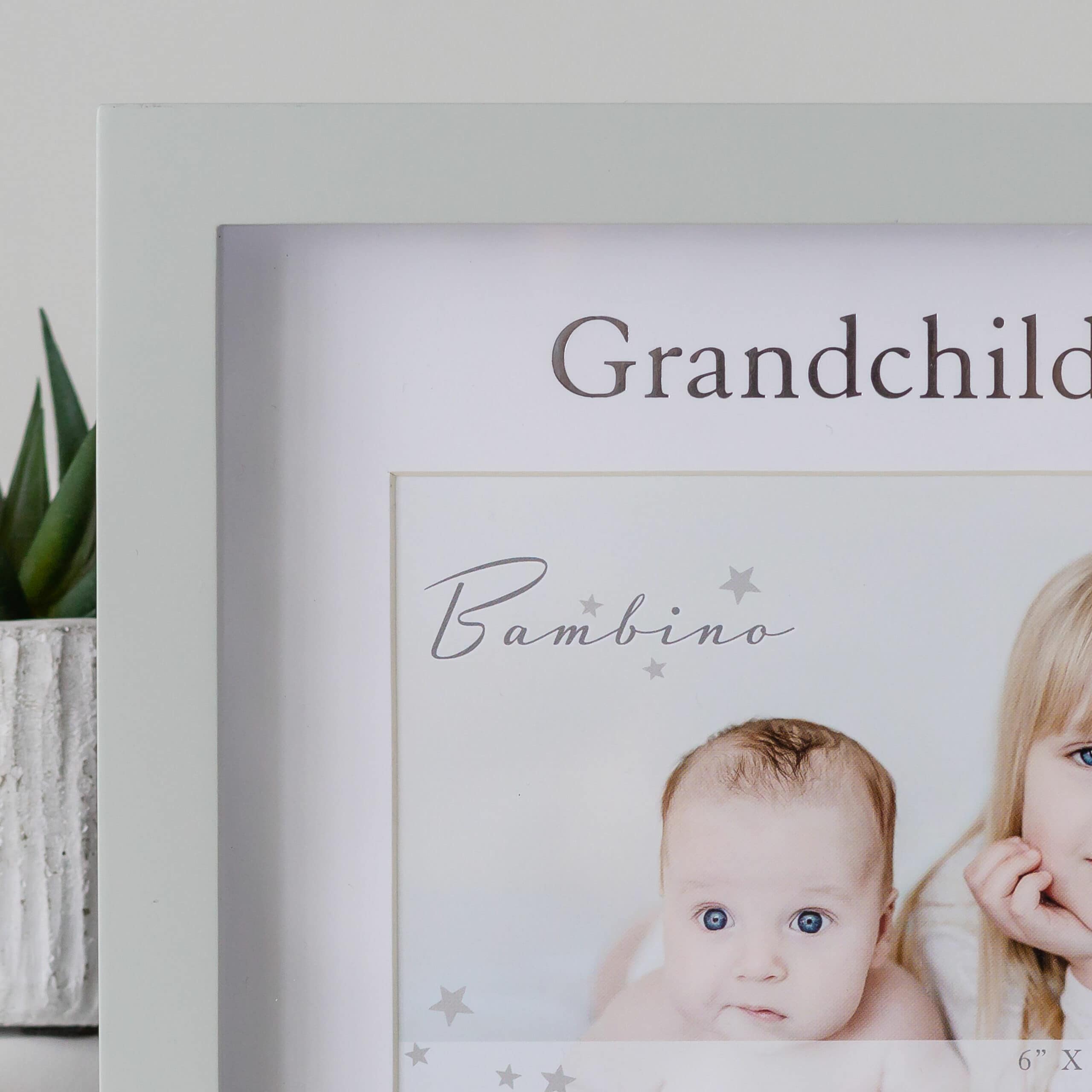 Personalised Bambino Grandchildren Frame in Gift Box