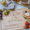 Personalised Breakfast Chopping Graze Board