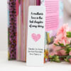 Personalised Love Is The Best Chapter Bookmark