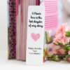 Personalised Love Is The Best Chapter Bookmark