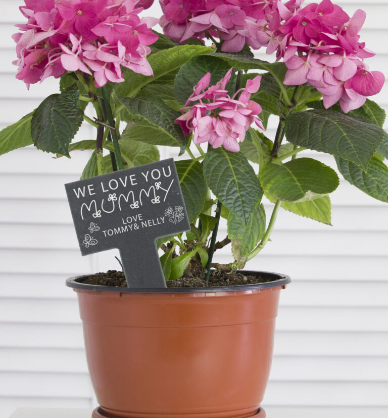 Personalised Small Slate Planter Marker Personalised Small Slate Planter Marker